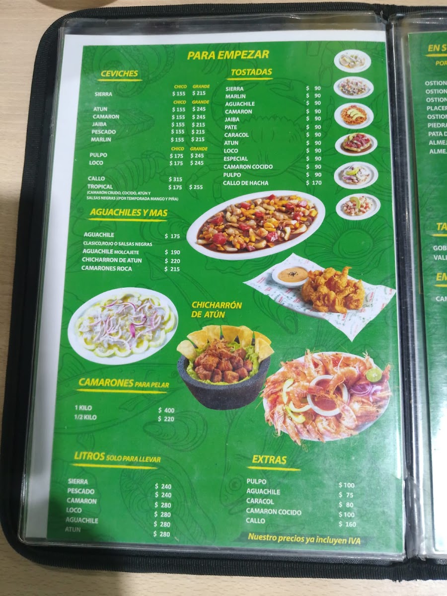 Mariscos El Memin Menu - Image 2